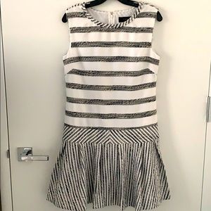 J.Crew Striped, Sleek, Sleeveless Sheath Dress